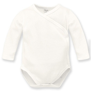 Body kopertowe z długim rękawem Prążek Cream - Lovely Day | Pinokio