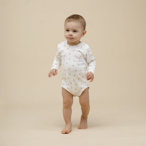 Body z długim rękawem Misie - Lovely Day | Pinokio