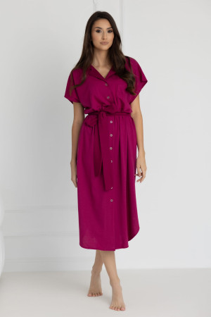 Długa koszula nocna na guziki Ingrid/ Anymone - Dolce Sonno