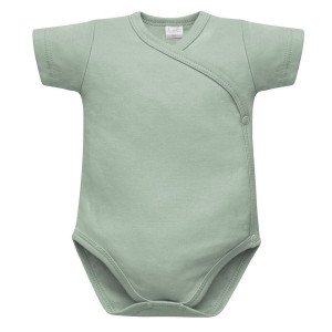 Body kopertowe z krótkim rękawem zielone - Lovely Day | Pinokio