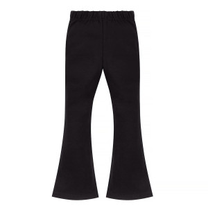 Legginsy dzwony dla dziewczynki czarne - Tres Bien | Pinokio