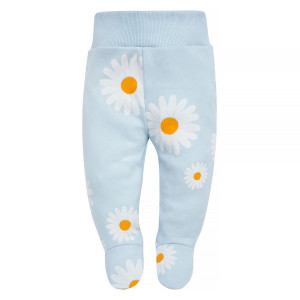 Półśpiochy niemowlęce niebieskie w stokrotki - Lovely Day | Pinokio