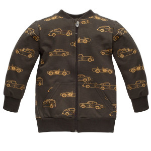 Bluza dziecięca rozpinana - Old Cars | Pinokio