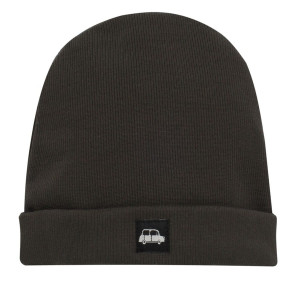 Czapka dziecięca beanie z prążkowanej bawełny - Old Cars Pinokio