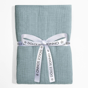 Otulacz, pieluszka muślinowa Double Gauze 70x70cm - Khaki | Dolce Sonno