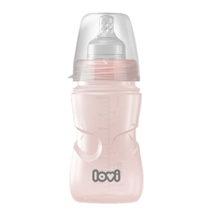 Butelka do karmienia Trends Różowa 250 ml (3m+) | Lovi 21/563