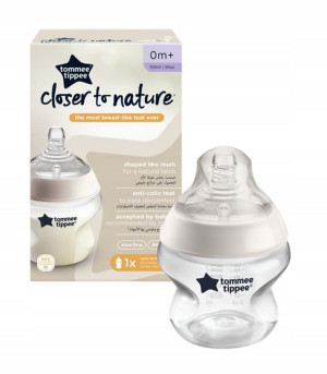 Butelka do karmienia Closer to Nature plastikowa 150ml | Tommee Tippee