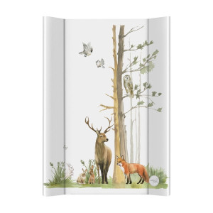 Przewijak twardy krótki 70x50 cm Basic Woodland CEBA BABY