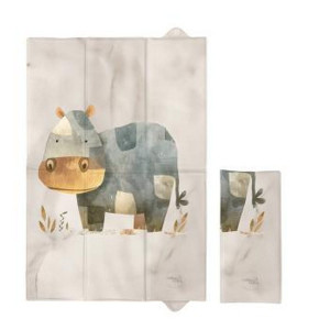 Składana mata turystyczna do przewijania 60x40 cm Basic Cosy Hippo CEBA BABY