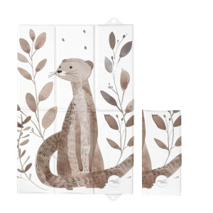 Składana mata turystyczna do przewijania 60x40 cm Basic Clever Otter CEBA BABY