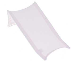 Leżaczek kąpielowy wysoki 100% Bawełna - biały TEGA