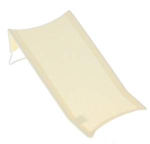 Leżaczek kąpielowy wysoki 100% Bawełna - żółty TEGA