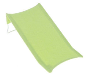 Leżaczek kąpielowy wysoki 100% Bawełna - jasny zielony TEGA