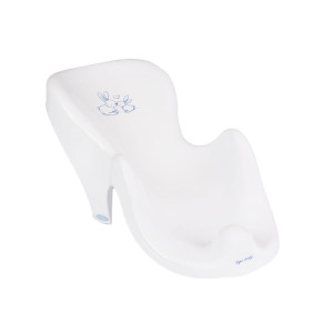 Fotelik Leżaczek do kąpieli Króliczki - biały Tega