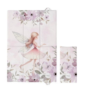 Składana mata turystyczna do przewijania 60x40 cm Basic Meadow Fairy CEBA BABY