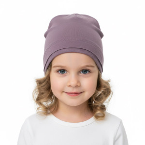 Czapka z dresówki dla niemowląt i dzieci Miki/ Moor - Dolce Sonno