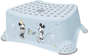 Podnóżek antypoślizgowy dla dzieci Mickey Mouse cloudy blue - Keeeper