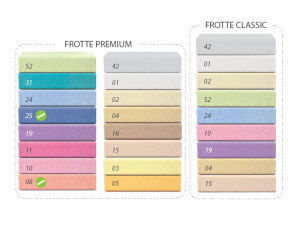 Podkład 60x120 Frotte wodoodporny, oddychający z gumką - kolory