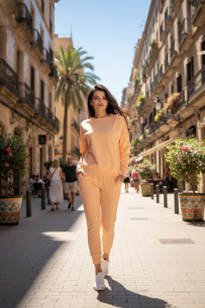 Dres damski Mistic/ Orange - Dolce Sonno