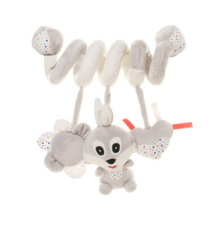 Spirala pluszowa do wózka - fotelika RABBIT | 4Baby