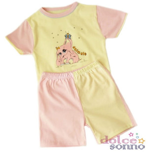 Piżamka Jumbo - żółty