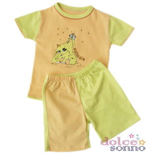 Piżamka Jumbo - brzoskwinia