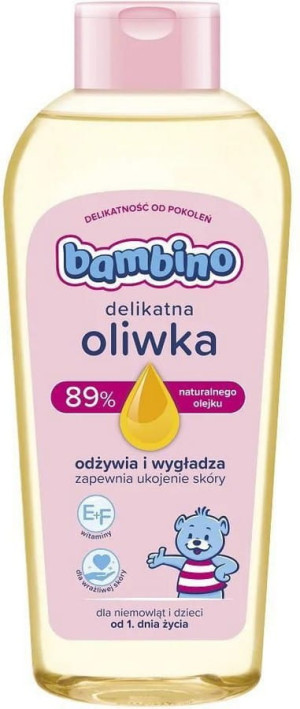 Oliwka pielęgnacyjna od pierwszych dni życia 300 ml Bambino