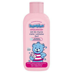 Żel do mycia ciała i włosów 2w1 Hipoalergiczny 400 ml Bambino
