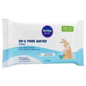 Chusteczki nawilżane Pure Water 57 szt. NIVEA BABY