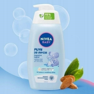 Płyn do mycia dla niemowląt i dzieci 450 ml Nivea Baby