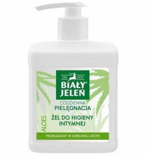Żel do higieny intymnej Aloes 500 ml Biały Jeleń