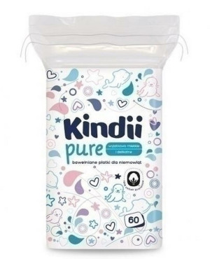 Płatki dla niemowląt i dzieci 60 szt Kindii Pure