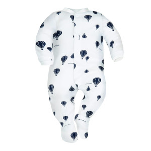 Pajac niemowlęcy Granatowe Balony - Dolce Sonno