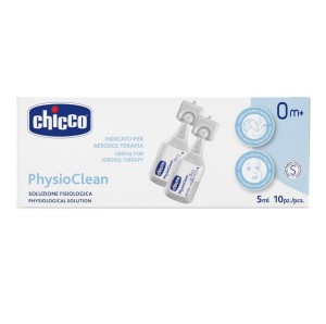 Izotoniczny roztwór soli fizjologicznej 5 ml Chicco 10 ampułek