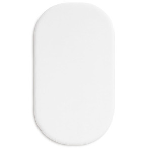 Prześcieradło bawełniane 75x35 cm do kołyski gondoli kosza Mojżesza | Białe - Dolce Sonno