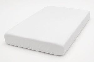 Prześcieradło bawełniane z gumką 60X120 Białe | Dolce Sonno