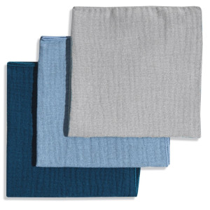3Pack Chusteczki Muślinowe Pieluszki Ulewajki 30x30 cm - MIX14 | Dolce Sonno