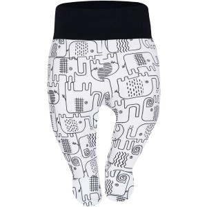 Półspiochy niemowlęce Czarne Słonie - Dolce Sonno