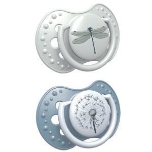 Smoczek 2 szt. uspokajający silikonowy Boy Botanc Lovi