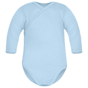 Body kopertowe niemowlęce z długim rękawem Pastelowy Błękit - Dolce Sonno