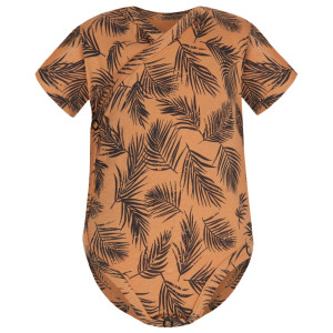 Body kopertowe niemowlęce z krótkim rękawem Palmy Honey - Dolce Sonno