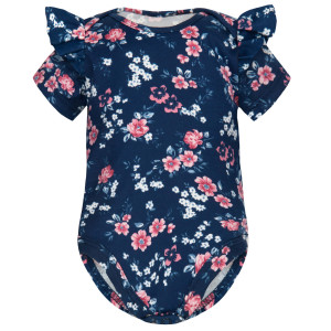 Body dla niemowlaka z krótkim rękawem Różyczki - Dolce Sonno