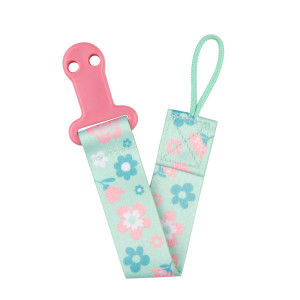 Tasiemka, łańcuszek do smoczka z serii Exotic Animals Turkus - Canpol Babies