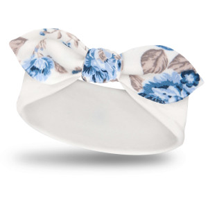 Opaska niemowlęca Angielskie Róże Niebieskie - Dolce Sonno