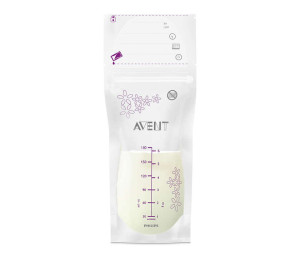 Torebki do przechowywania pokarmu 25 szt. 180 ml - Philips Avent Natural