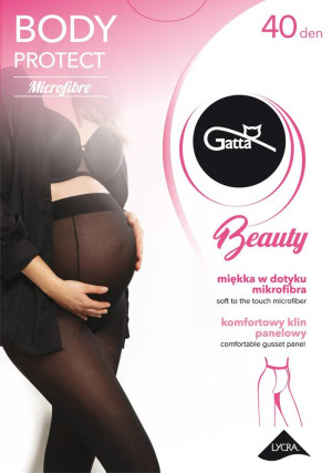 Rajstopy 40 den Body Protect Beauty Microfibre - nero | Gatta