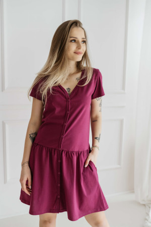 Koszula nocna ciążowa i do karmienia rozpinana Siena/Anymone - Dolce Sonno