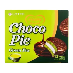 Lotte Choco Pie Green Tea 336g