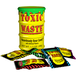 Toxic Waste Yellow Drum Extreme Sour Candy 42g