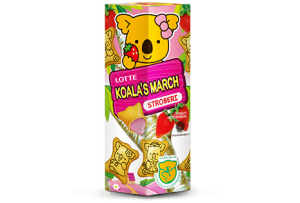 Lotte Koala March Strawberry 37g